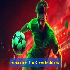 cruzeiro 4 x 0 corinthians